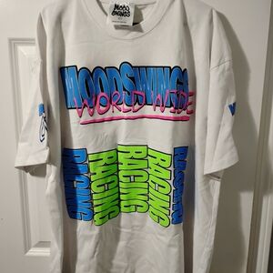 Worldwide White Graphic Tee